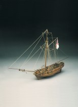 wood model ship boat kit HMS Sharke